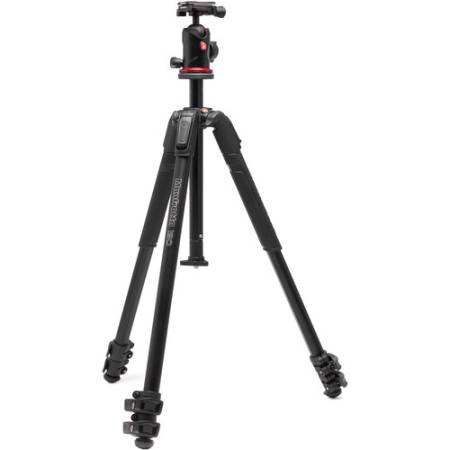 Manfrotto MK190X3-Q6T - zestaw, statyw 190X3 Alu, głowica kulowa MH496 ARCA